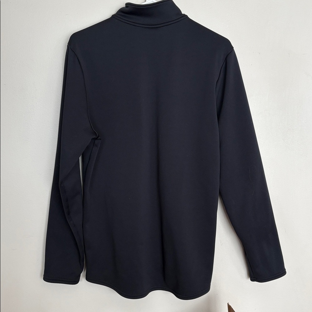 Under Armour Men’s Quarter Zip Pullover Fleece Black Size Medium - Picture 4 of 6